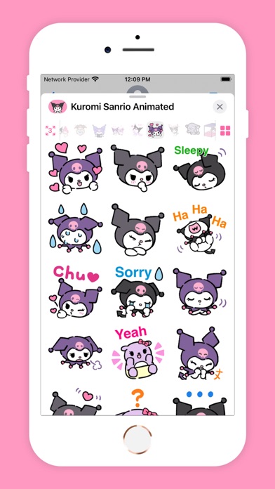 Screenshot #1 pour Kuromi Sanrio Animated!