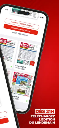 Capture d'écran de Tiercé Magazine: Pronostics sur iPhone 2