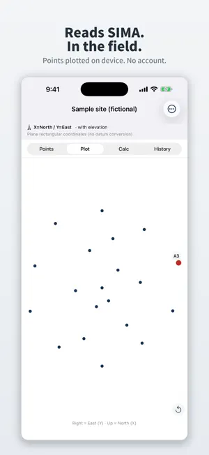 Sokuten: Survey Calculator screenshot 1