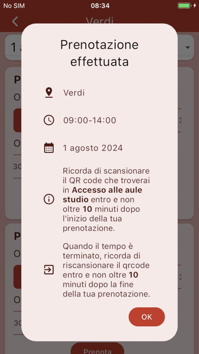 Campus Piemonte ID Study Room Screenshot
