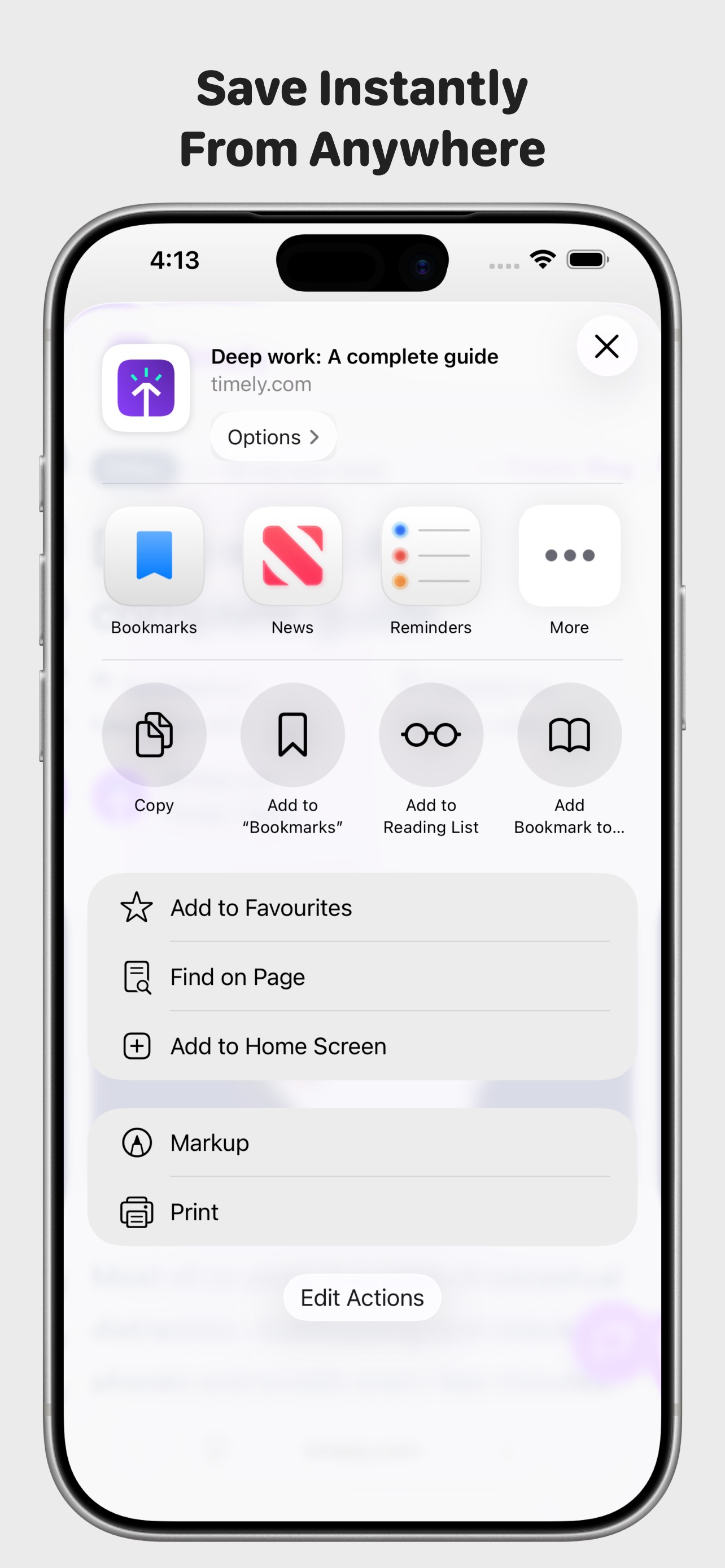 URL Bookmark