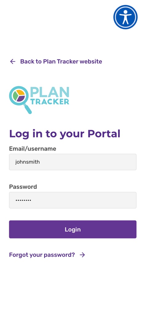 Plan Tracker Portal - Business App | MWM