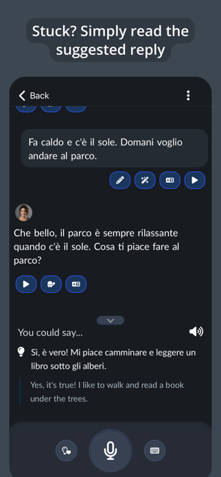 Langua: AI language learning Screenshot 5 of 8