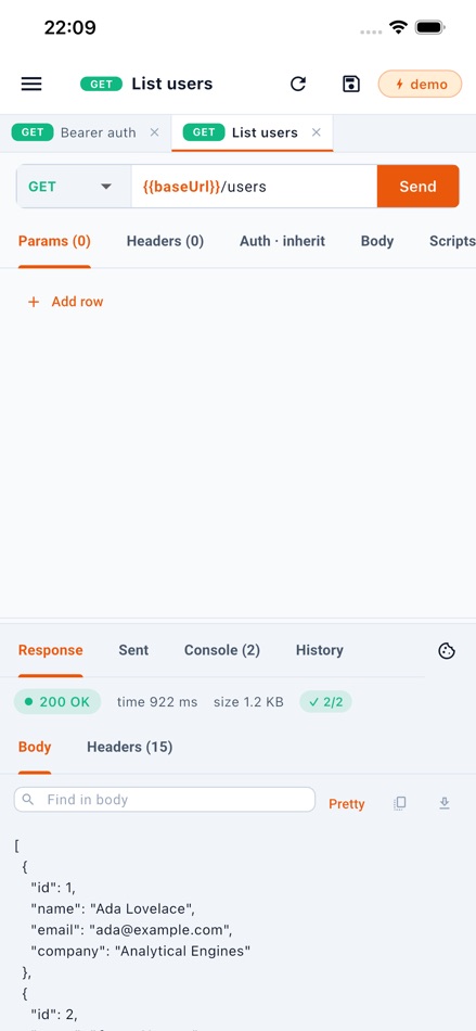 #4. Baton: API Client (iOS) Ved: Siarhei Dudko