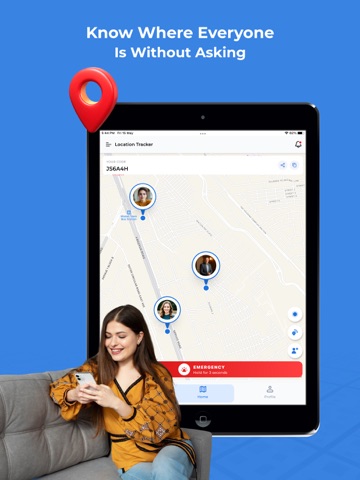 Phone Location Tracker GPS iPad screenshot