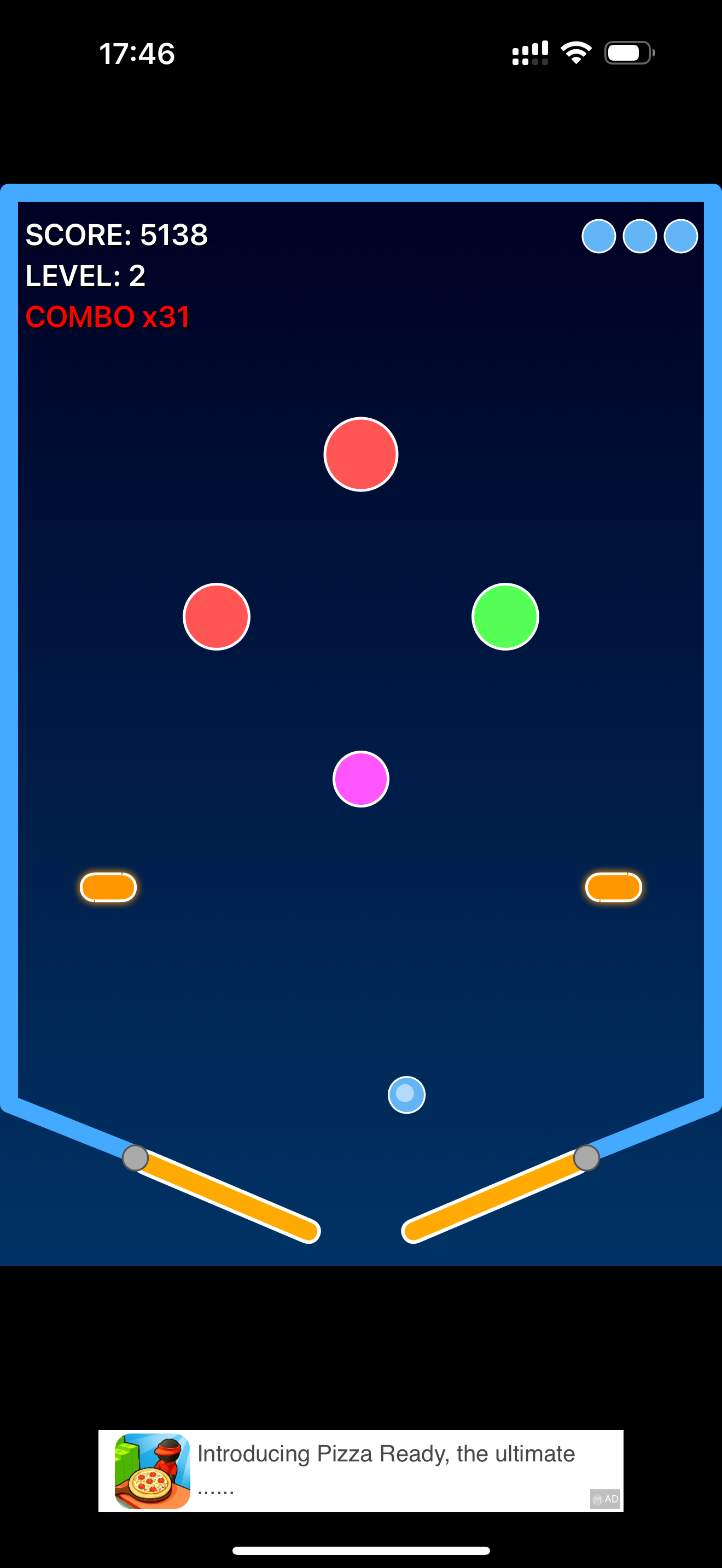 Exciting Neon Pinball
