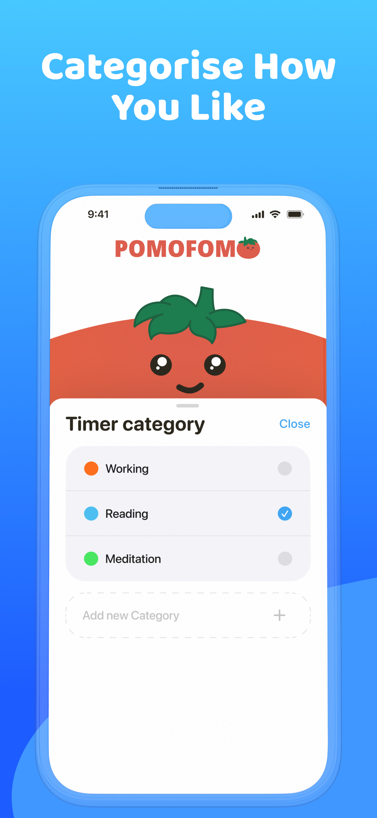Pomodoro Timer - Pomofomo