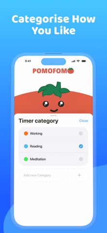 Pomodoro Timer - Pomofomo Screenshot 6 of 7
