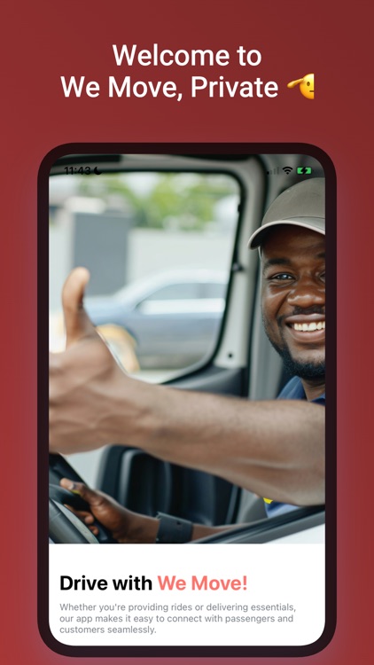 We Move Delivery Driver