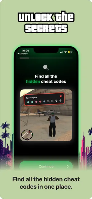 Cheat Codes for GTA San Andrea screenshot 1