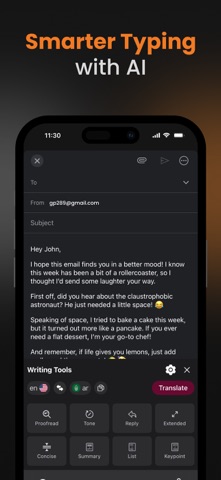 WriterPro: Ai Keyboard screenshot