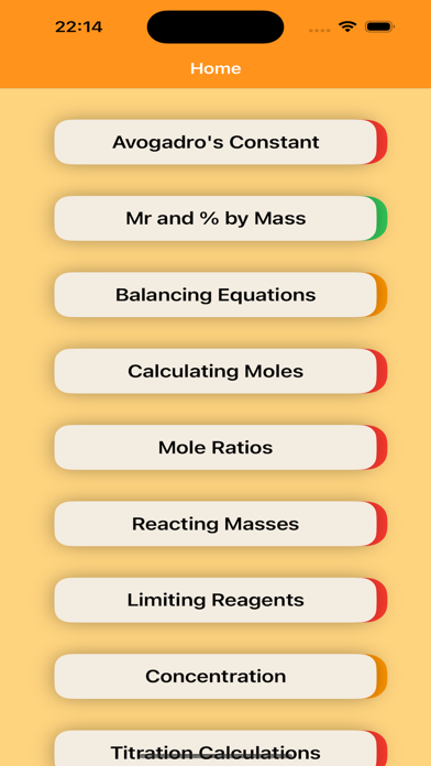Screenshot #2 pour GCSE Mole Calculations