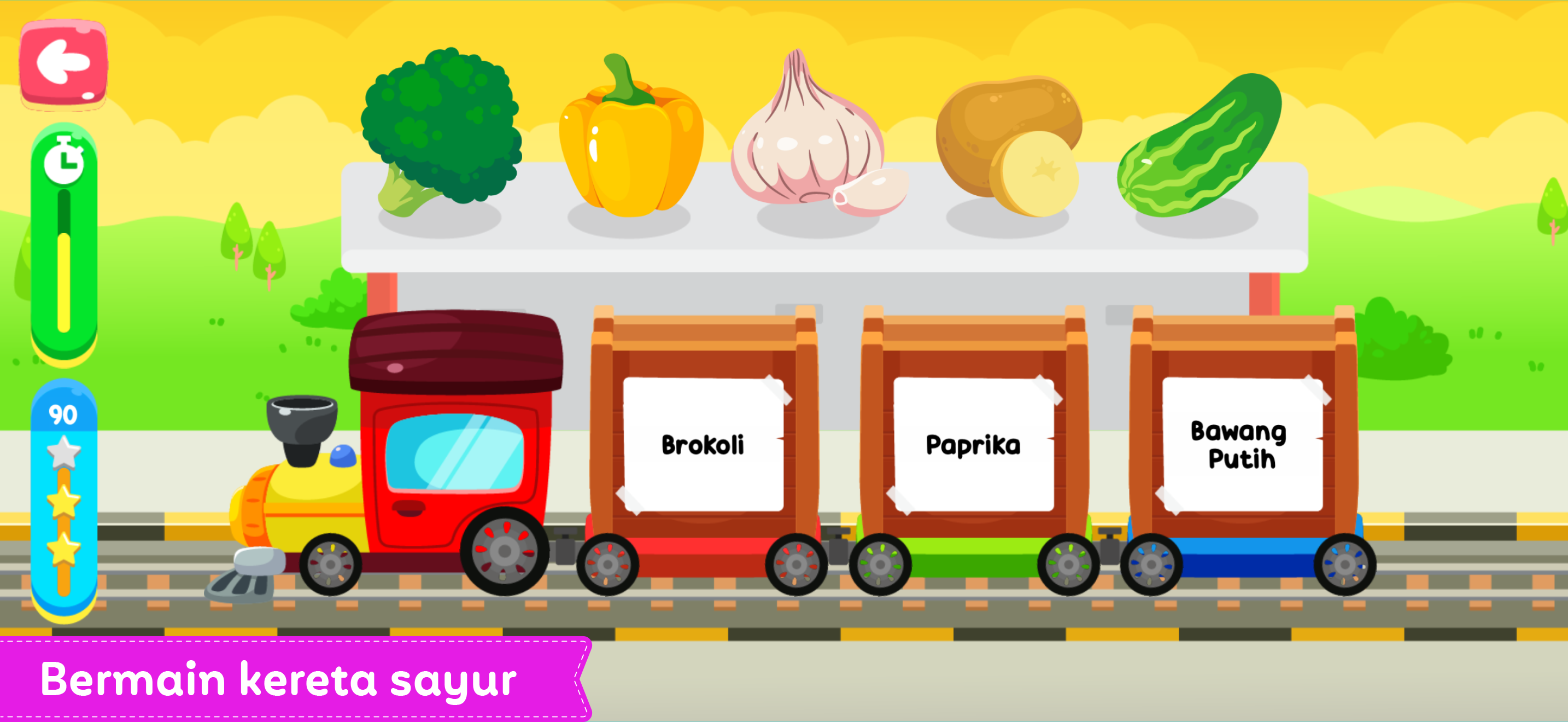 Secil Belajar Sayur