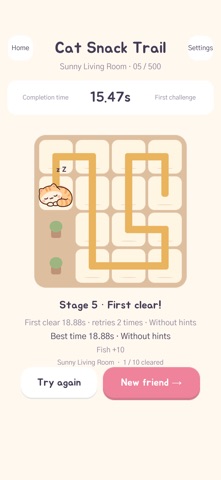 Cat Snack Trail Screenshot 4 of 5