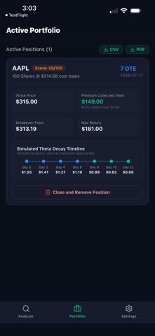 CoveredProfit: Covered Calls Screenshot 3 of 8