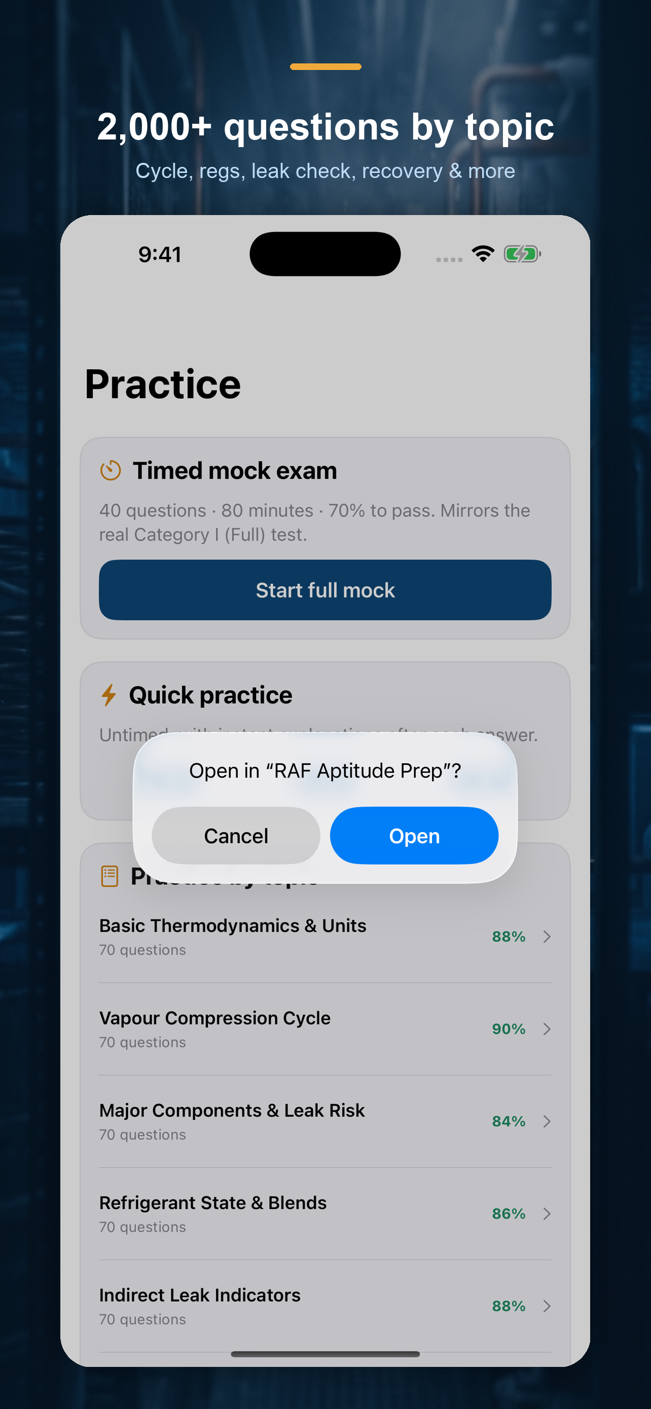 F-Gas Prep (C&G 2079) screenshot 4