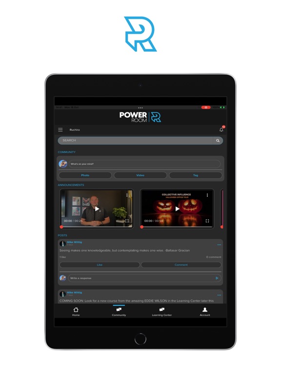 Power Room iPad screenshot 2 - Business app