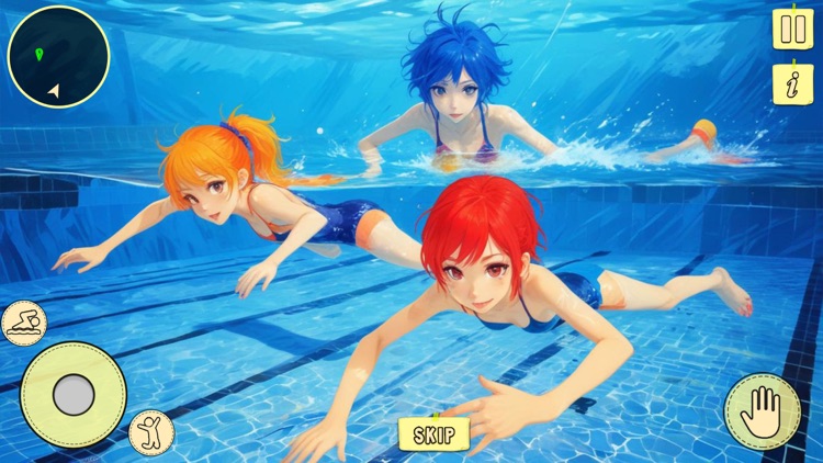 Anime High School Yandere Girl