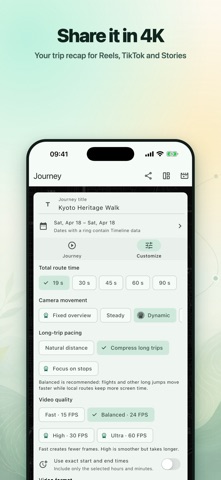 Timeline Visualize: Travel Map Screenshot 4 of 4
