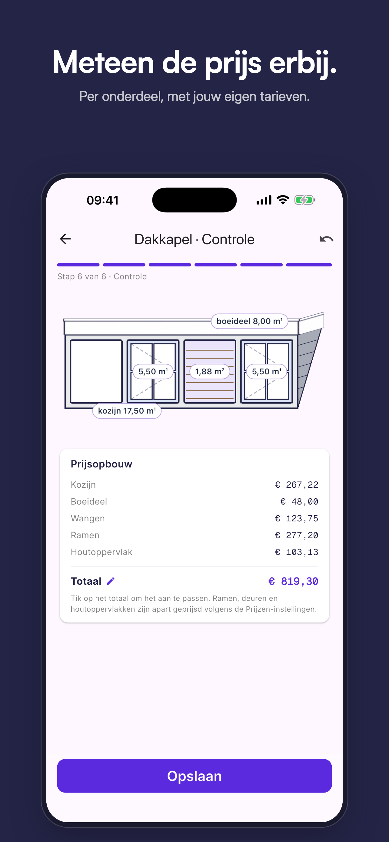 Calcuu - App voor schilders screenshot 4