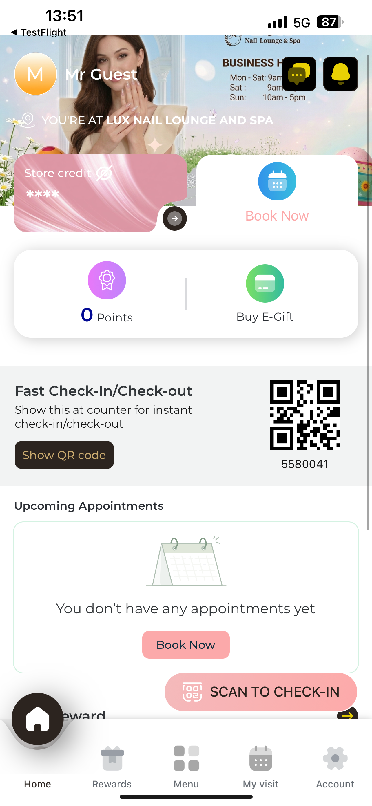 Lux Nail Lounge & Spa screenshot 2