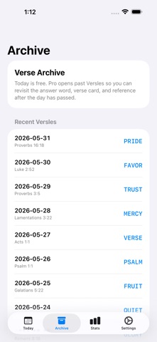 Versle iPhone screenshot