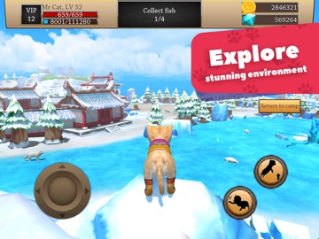 Cat Simulator 3D - Animal Life iPad screenshot