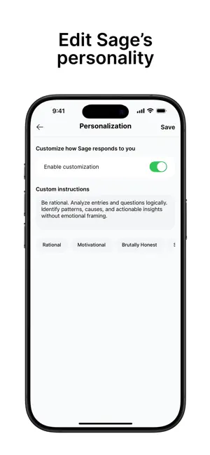 Sage AI - AI Journal screenshot 4