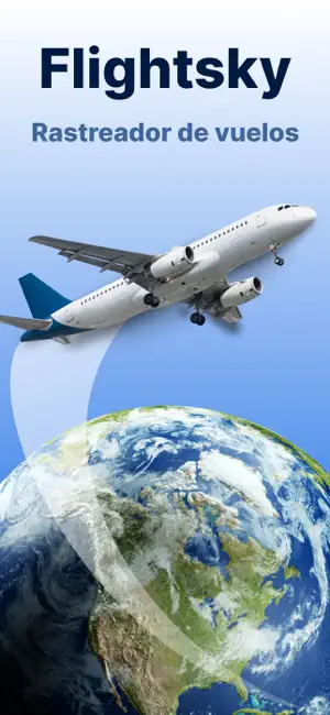 FlightSky: Rastreo de Vuelos iPhone screenshot 1