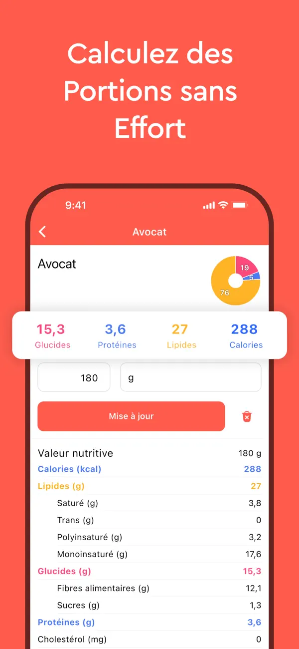 Screenshot #3 pour Macros - Compteur de Calories