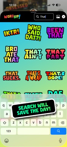 Word Up! - Fun Stickers Screenshot 3 of 6