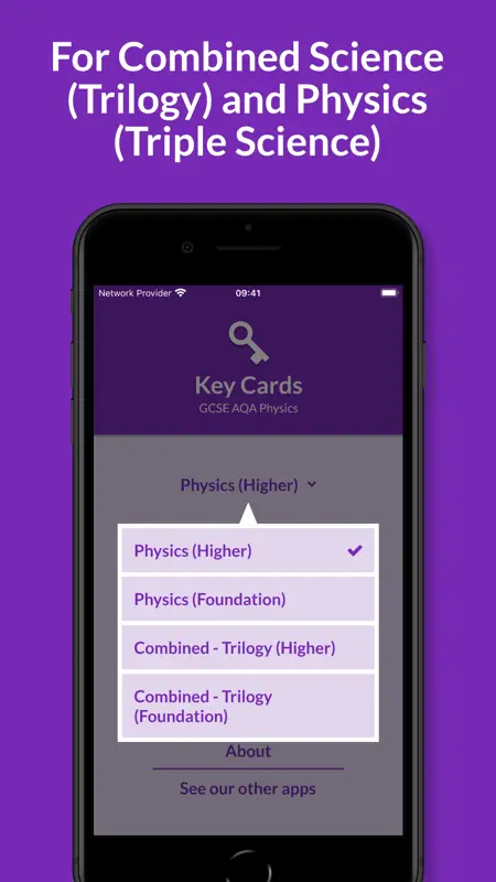 Key Cards GCSE AQA Physics screenshot 3 of 8