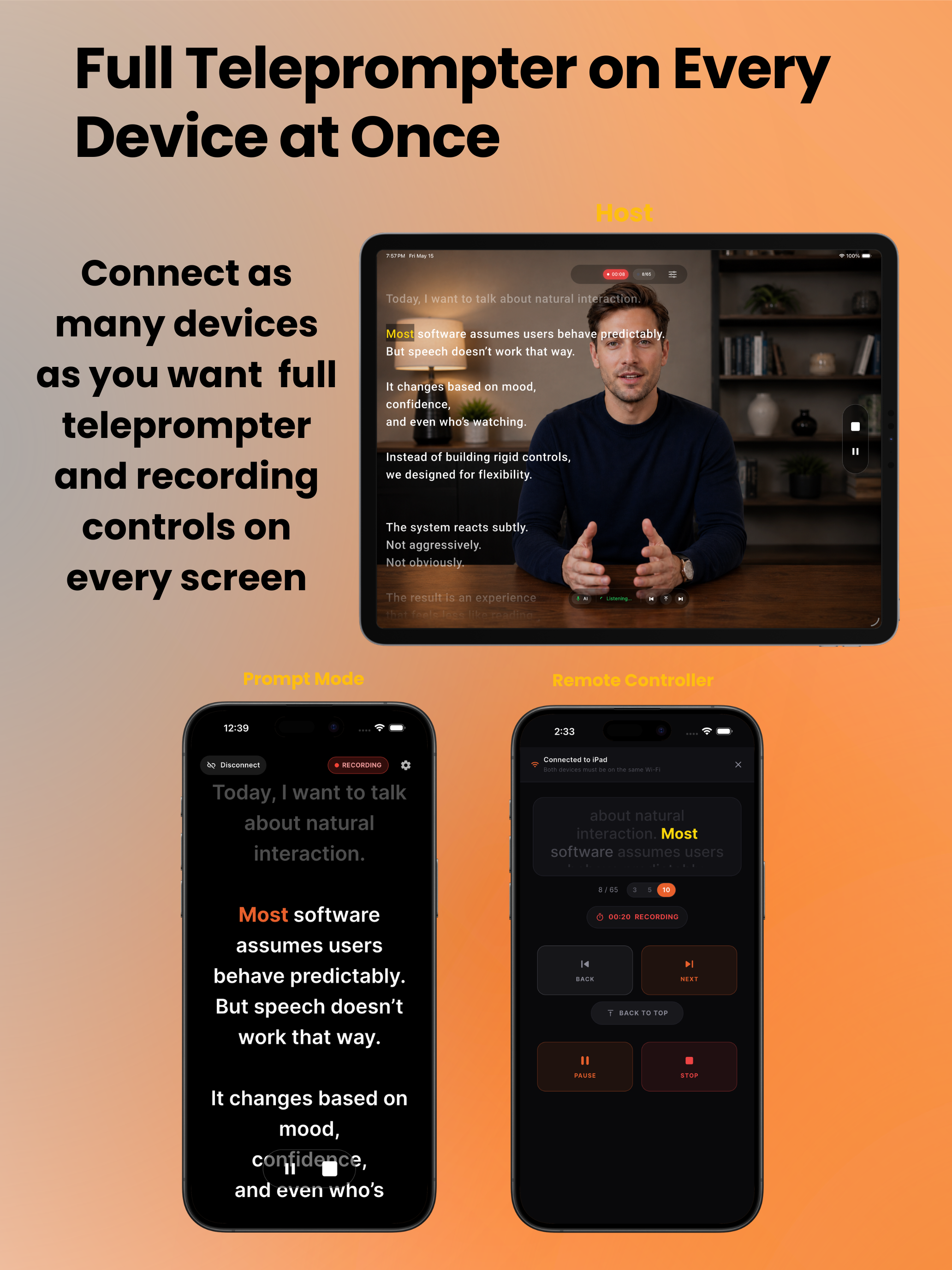 VoiceSync AI Teleprompter screenshot 12