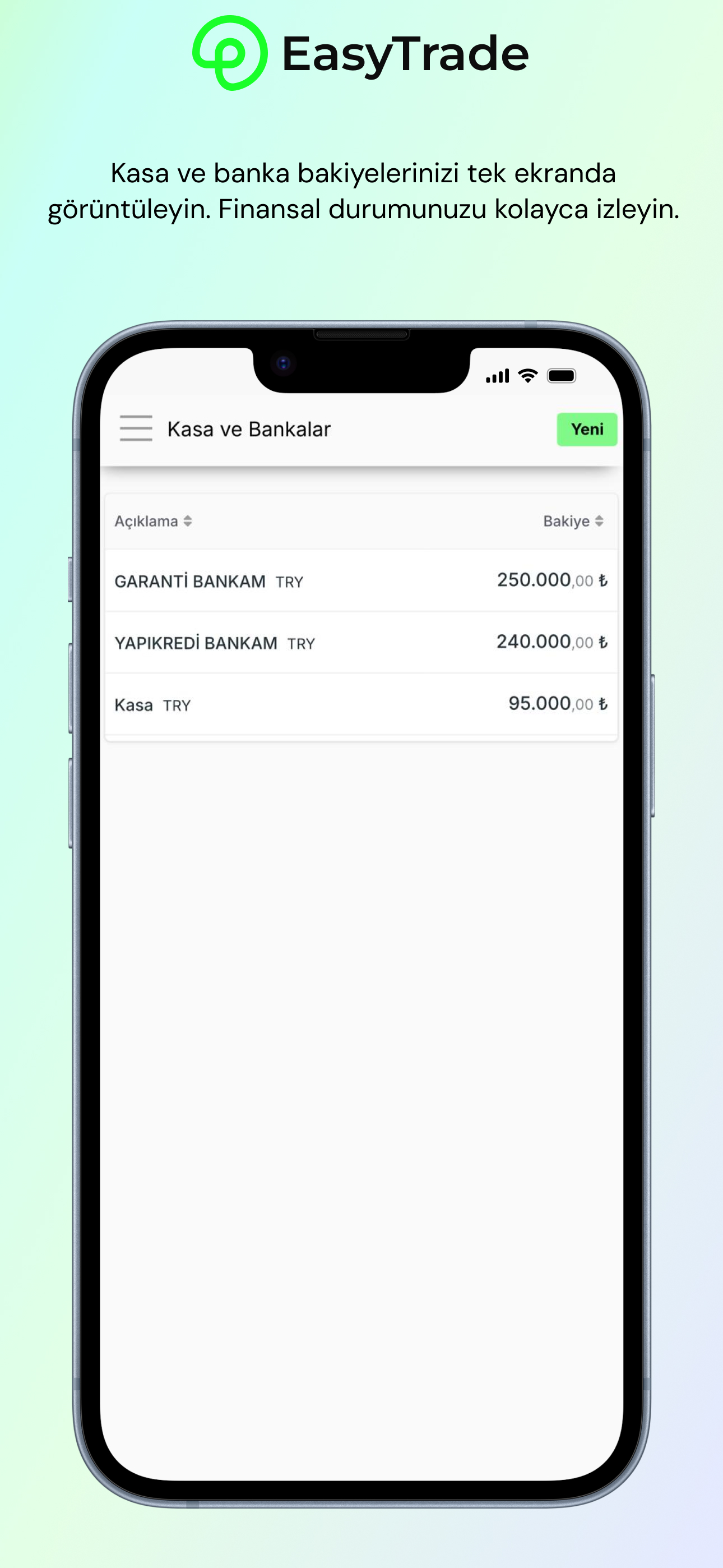 Easytrade Ön Muhasebe