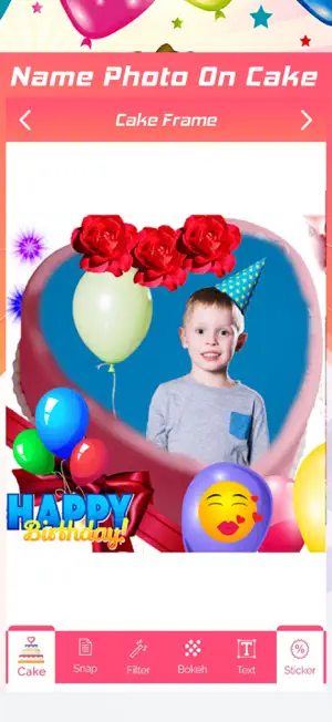 Name Photo On Cake - CakeSnap screenshot 4