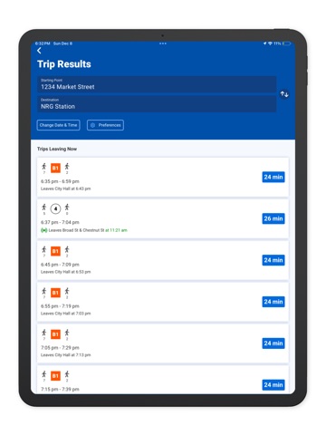 App screenshot