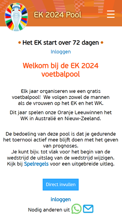 EK 2025 Pool Screenshot