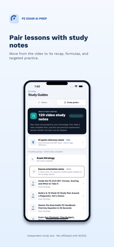 FE Exam AI Prep Screenshot 6 of 7
