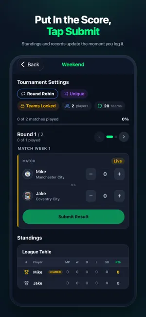 FutBoxd: Football Match Log screenshot 4