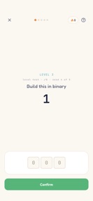 Learn Binary: Bits & Hex screenshot
