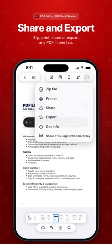 PDF Editor ,PDF Book Reader ® screenshot