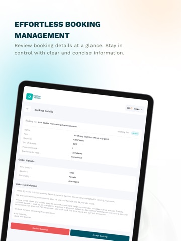 Hosting Power iPad screenshot
