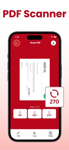 PDF Converter: Word, JPG, Scan iPhone screenshot