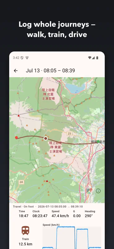 Apexlog - GPS & Motion screenshot 8 of 8