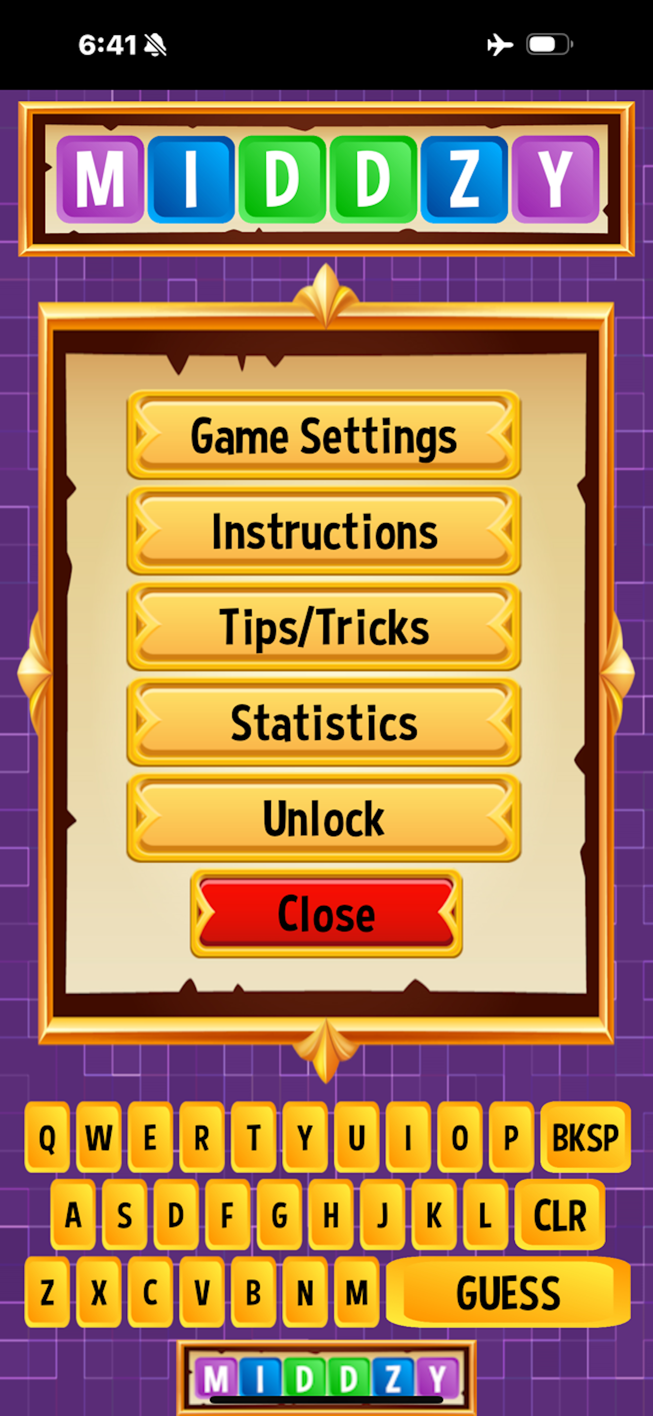Middzy - Word Puzzle Game screenshot 7