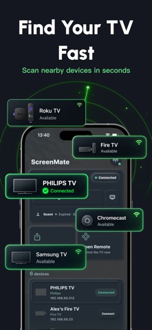 ScreenMate: TV Remote & Mirror Screenshot 6 of 7
