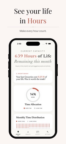 Percepta: See Time in Spending screenshot