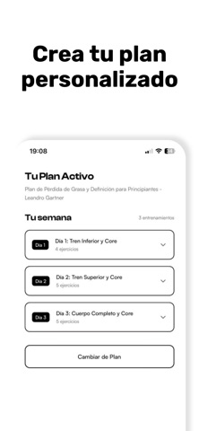 GymLog: Rutinas Gym IA screenshot