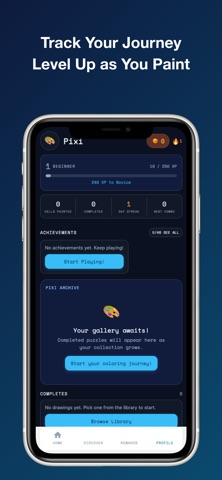Pixi: Color by Number iPhone screenshot