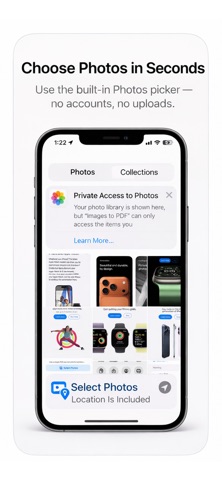 PhotoPDF Maker screenshot